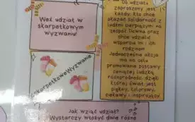 plakat informacyjny Dzień kolorowych skarpetek