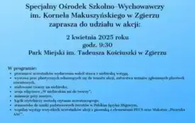 plakat informacyjny dotyczący obchod&oacute;w dnia świadomości autyzmu