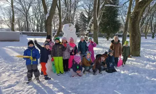 Zdjęcie do Zimowe szaleństwa w grupie V