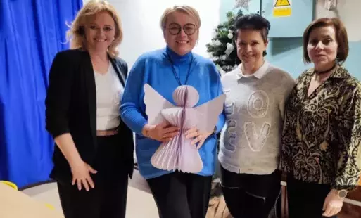 Zdjęcie do Rada szkoleniowa z udziałem pani Sylwii Kowalskiej z Fundacji Autism Team